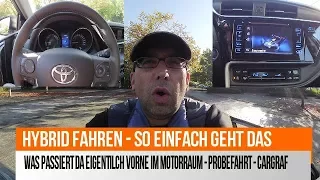 Hybrid fahren - was passiert die eigentlich? - Rekuperation - Wie geht das?