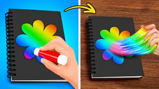 From Boring to Beautiful: Fast DIY Rainbow Crafts to Try for School Supplies 🌈