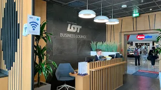 LOT Business Lounge - Mazurek, Warsaw Airport (WAW)