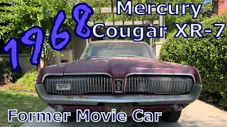 1968 Mercury Cougar XR7 Factory Sunroof Car - Project