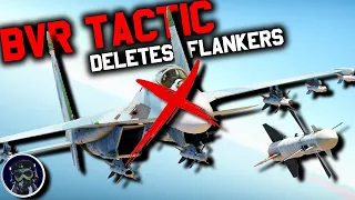 This Tactic Will Beat The Su-27 In BVR | WarThunder F-15