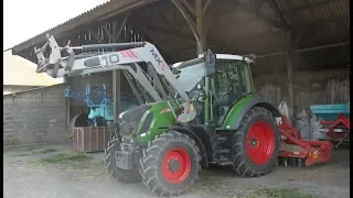 New Fendt 312 au hersage 2018