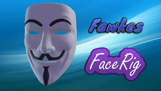 Маска Анонимус - FaceRig персонаж (Гай Фокс)