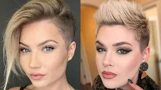 Pretty Undercut Pixie Haircut Ideas #undercutpixie