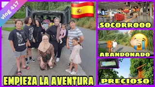 NOS VAMOS DE VIAJE A ESPAÑA! 1400 KM CON 7 HIJOS + VIAJAR EN FURGONETA *PARAMOS EN FRANCIA* |VLOGS