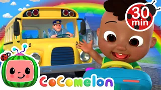 NEW! Wheels on the Bus | Cody's Yellow Bus Baby Songs | CoComelon Songs for Kids & Nursery Rhymes
