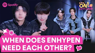 Behind the scenes of ENHYPEN’s “I NEED U” cover | K-Pop ON! First Crush