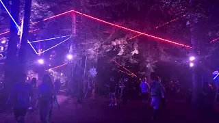 Walking Stage to Stage | Amp to Village | Shambhala Music Festival 2023 | Downtown Ambience