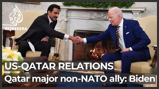 US will designate Qatar as major non-NATO ally, Biden tells emir