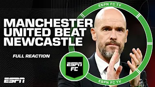 FULL REACTION: Man United defeat Newcastle 👀 'Manchester played BETTER!' - Shaka Hislop | ESPN FC