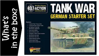 Tank War German Starter Set for Bolt Action - Unboxing and Review