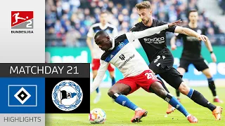 Hamburg On The Rise! | Hamburger SV - Arminia Bielefeld 2-1 | Highlights | MD 21 - Bundesliga 2