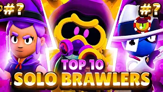 Top 10 Solo Showdown Brawler 🔥