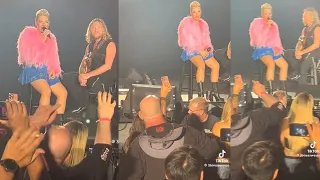 Pink kicks out a concertgoer