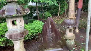 Japan Thunderstorm Walk 2019.08.01 ASMR Rain Ambient Sound Sleep Meditate Relax Tokyo Suburb Zen