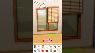 The sims 4 HACK (CURTAIN AND DOOR you must KNOW ) #sims4hack #sims4shorts #sims4tips