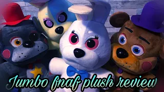 FNAF jumbo fnaf plush review 2022 (WARNING! Very bad annoying hiccups)