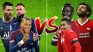 MNM 🆚MFS 🔥(MESSİ, NEYMAR, MBAPPE VS MANE, FİRMİNO, SALAH) Footballer Comparisons!