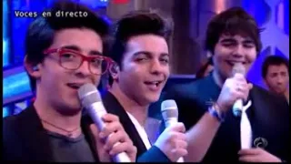 Il Volo: O sole mio (El Hormiguero, Antena 3 TV, 11/12/2011)