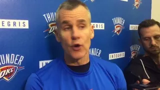 Billy Donovan Media Availability 12-26-17