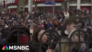 Russian opposition leader Alexei Navalny laid to rest