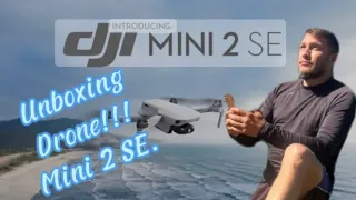 DJI mini 2 SE. Unboxing.