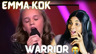 12-year old EMMA | "Warrior" by Demi Lovato | UNBELIEVABLE Winner of The Voice Kids 2021 | REACTION