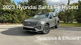2023 Hyundai Santa Fe Hybrid - A Roomy Electrified Suv