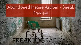 Abandoned Willard Asylum for the Chronic Insane - Sneak Preview