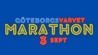 Göteborgsvarvet Marathon - Hela Banan