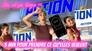 CHALLENGE[5 MIN CHEZ ACTION POUR PRENDRE CE QU'ELLES VEULENT] 💶🤑 #challenge #action #family