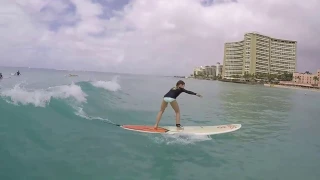 Kids Surfing Waikiki