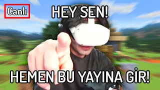 Minecraft VR'da Kayboldum | Canlı Yayın