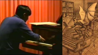 Merry Devil piece for piano by Sansar Sangidorj. (1999)