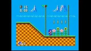 PAL vs NTSC - 50hz vs 60 hz Comparison - Sonic the Hedgehog on Master System