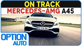 ★ On Track • 381hp Mercedes-AMG A45 4MATIC on Racetrack (Option Auto)