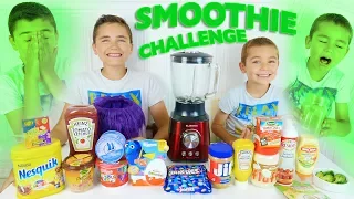 SMOOTHIE CHALLENGE entre Frères - Les Pires Smoothies !!! 🤢