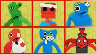 RAINBOW FRIENDS ve BOXY BOO MORPHS GİZEMLİ YERLERİ | BACKROOMS MORPHS ROBLOX TÜRKÇE | HAN KRAL EKİP