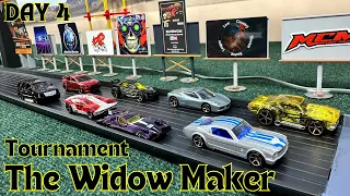 DIECAST CARS RACING | WIDOW MAKER TOURNAMENT |  DAY 4