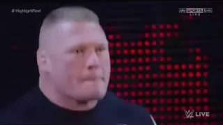 Brock Lesnar vs shield