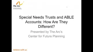 Special Needs Trusts and ABLE Accounts: How Are They Different?