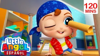 Bebé Juan es un pirata | Canciones Infantiles con Bebé Juan🎵| Little Angel Español