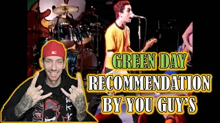 YOUR RECOMMENDATION!!! Green Day - Welcome To Paradise [Live] REACTION