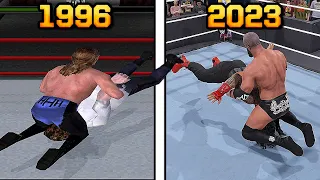 The Evolution of Pedigree in WWE Games! - WWE 2K23