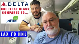 Delta One Lie Flat Compared to JetBlue Mint | LAX to HNL