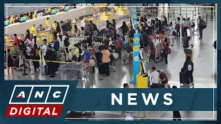 Over 100 flights at NAIA cancelled due to 'Paeng' | ANC