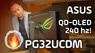 ASUS PG32UCDM - HUGE FLAW on the VERY BEST QD-OLED 240Hz - Review