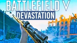 The BEST Urban Map Battlefield 5 Devastation Gameplay