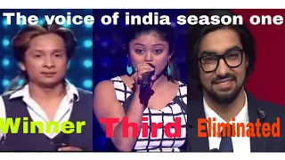 Pawandeep Rajan | Sachat Tandon | Parampara Thakur| voice of india season one journey | india Idol