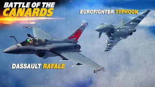 Dassault Rafale Vs Eurofighter Typhoon Dogfight | Digital Combat Simulator | DCS |